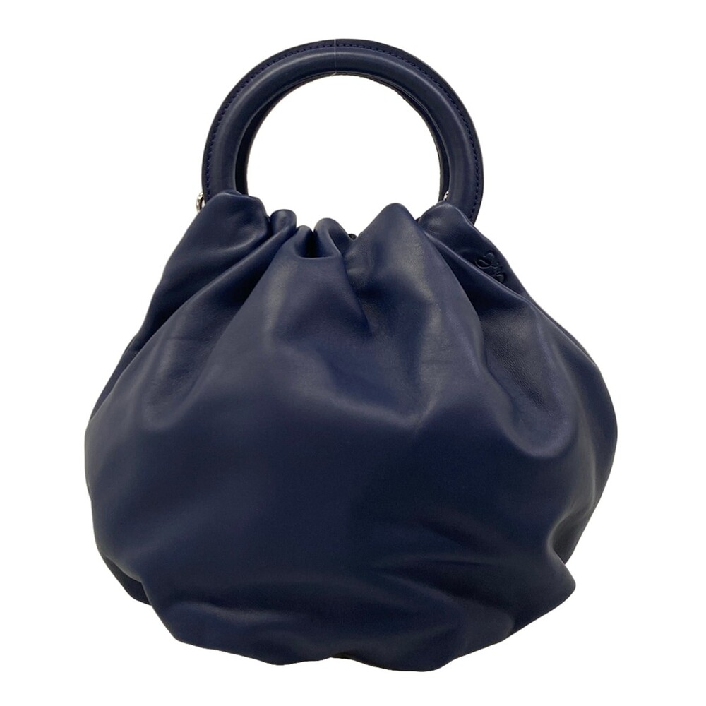 Loewe Bounce Bag Navy Nappa Leather #344964L97B
